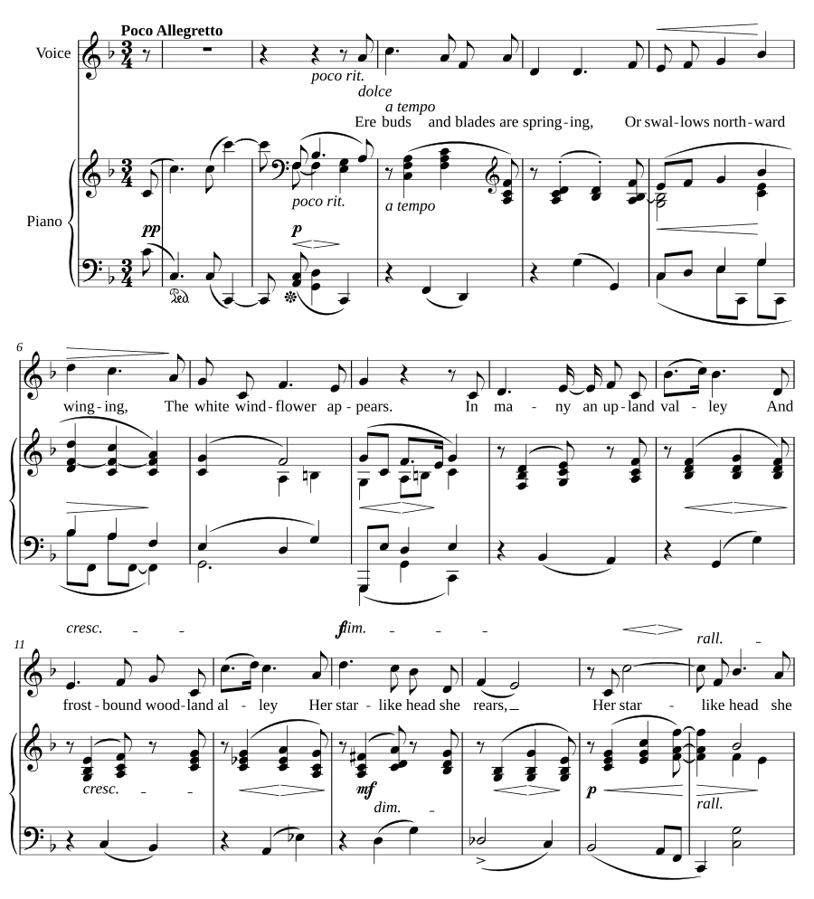 Ветреница (The Windflower). 12 новых песен