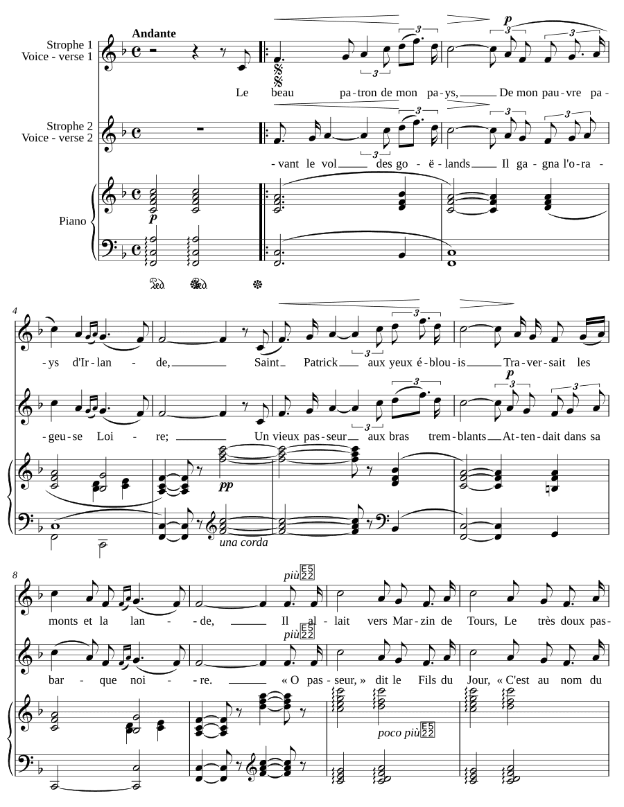 Боярышник святого Патрика (L’aubépine de Saint Patrick). Божественные сказания