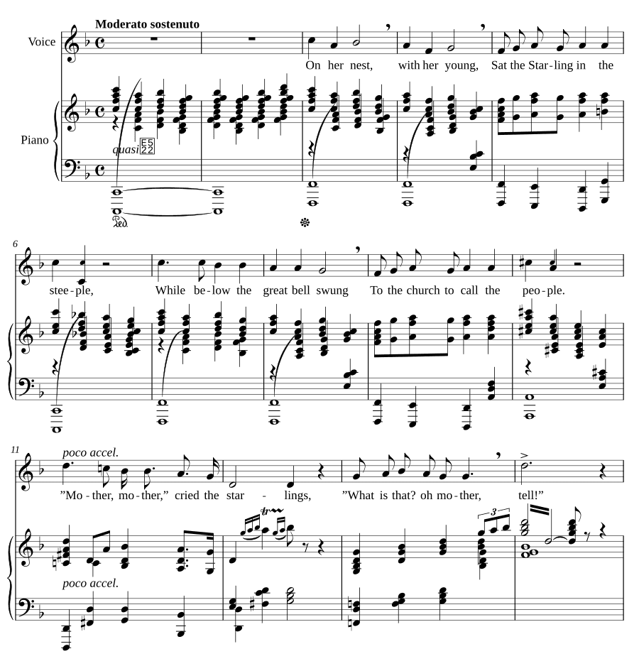 Скворец (The Starling). Птичьи песни