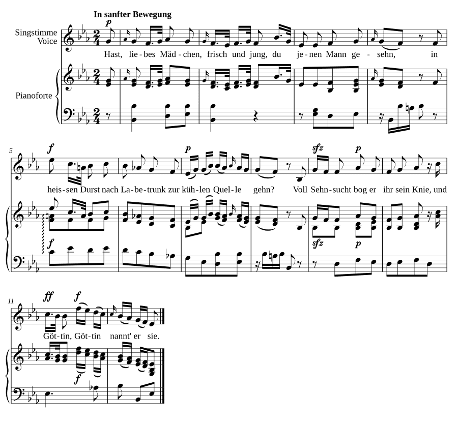 Серебряный источник (Die Silberquelle). 25 песен