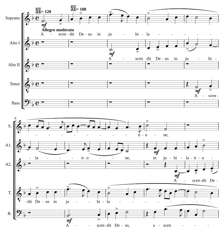 Восходит Бог (Ascendit Deus)
