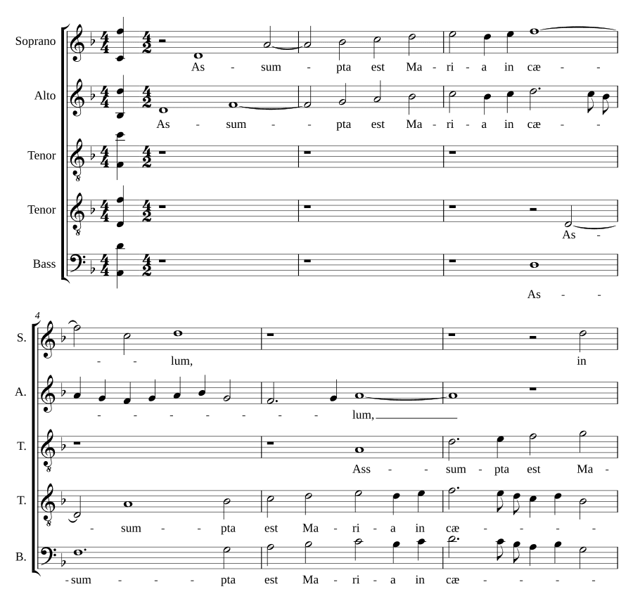 Вознесена Мария (Assumpta est Maria)