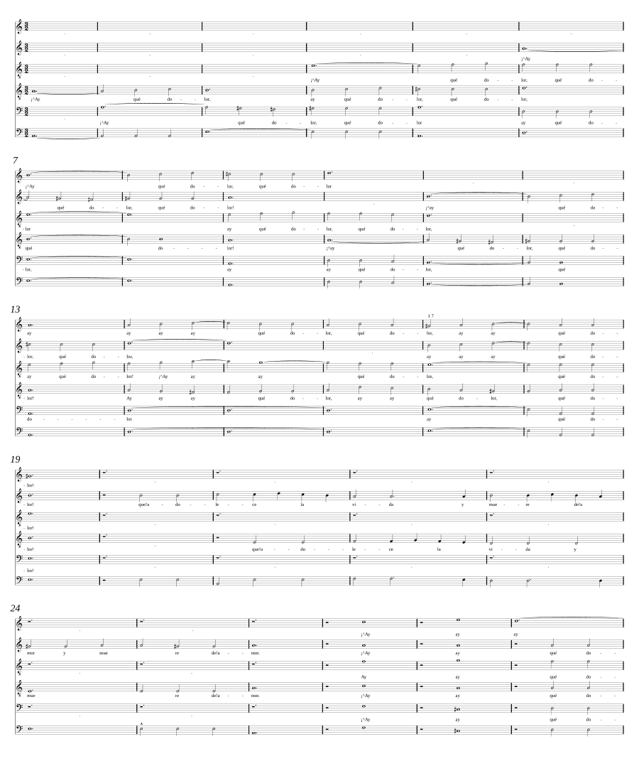 Ах, какая боль (Ay qué dolor)