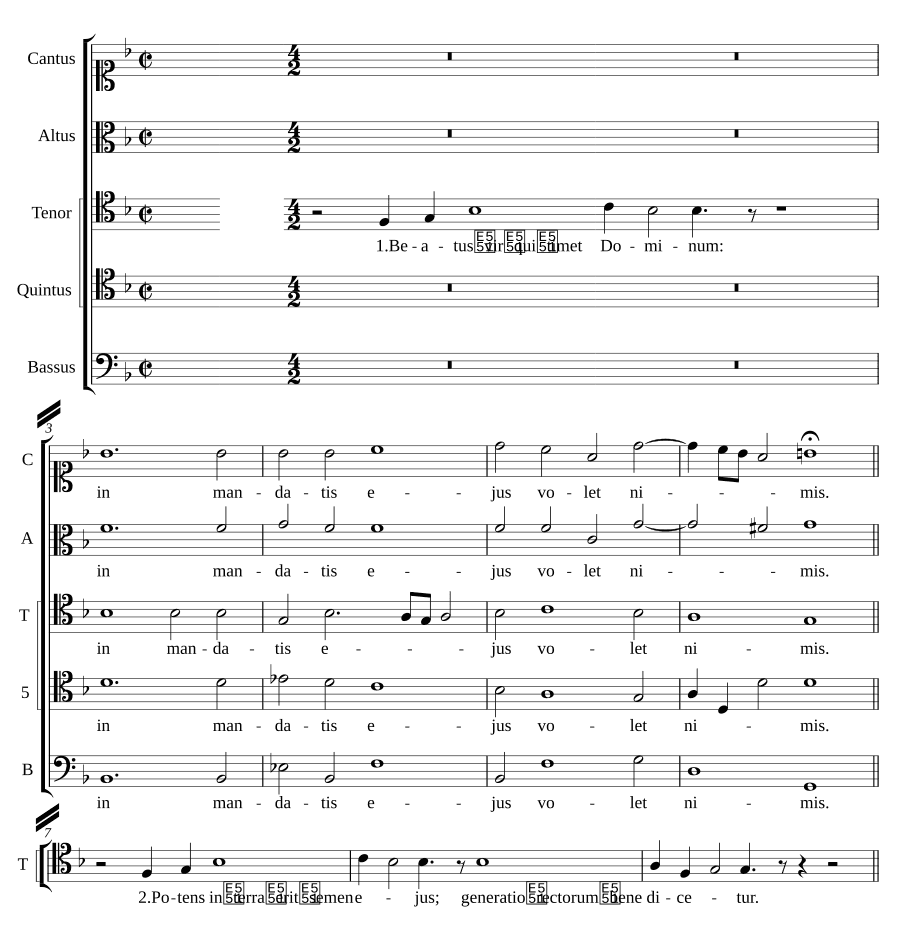 Блажен муж (Beatus vir)