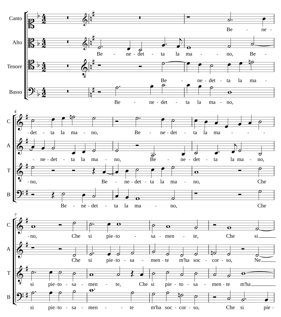 Благословенна рука (Benedetta la mano)