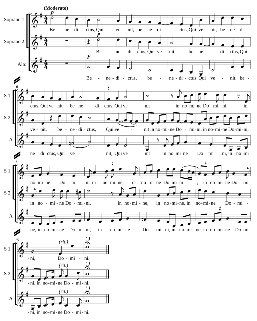 Бенедиктус (Benedictus)