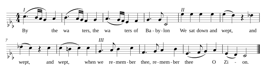 У рек Вавилона (By the Waters of Babylon)