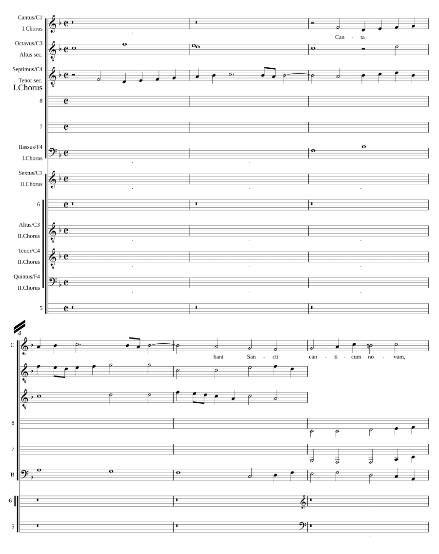 Пели святые (Cantabant Sancti)