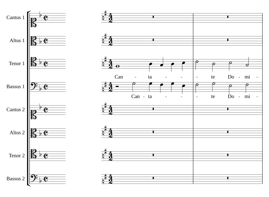 Пойте Господу (Cantate Domino)