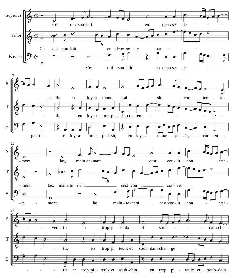 То, что бывало (Ce qui souloit)