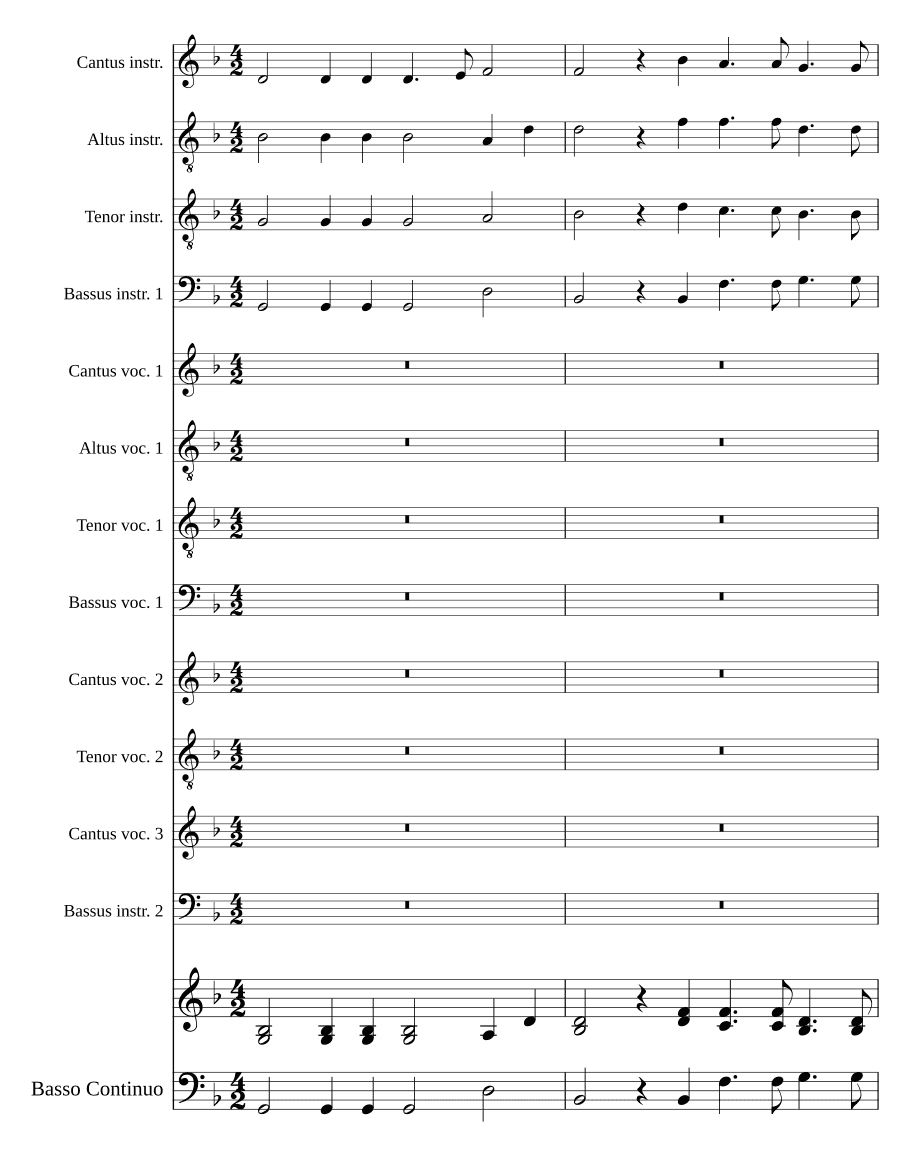 Христе, Ты день и свет (Christe der du bist Tag und Licht a 7)