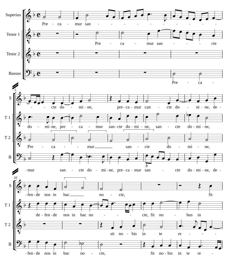 Христе, Ты свет и день (Christe qui lux es et dies)