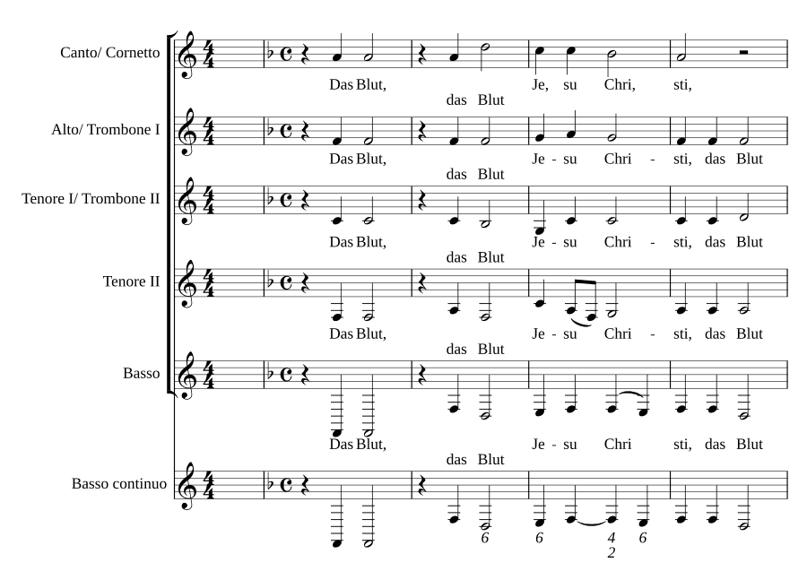 Кровь Иисуса Христа (Das Blut Jesu Christi)