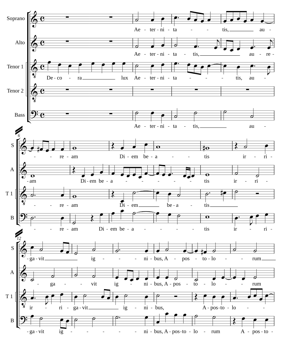 Украшение света (Decora lux)