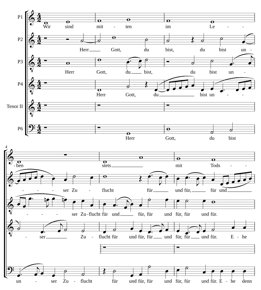 Псалом 90 (Der 90. Psalm)