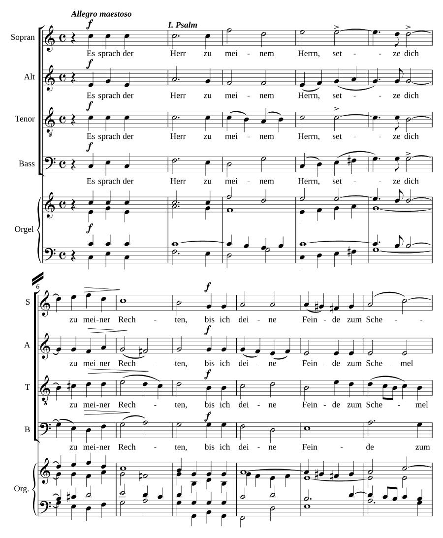 Немецкие вечерни (Deutsche Vesper)