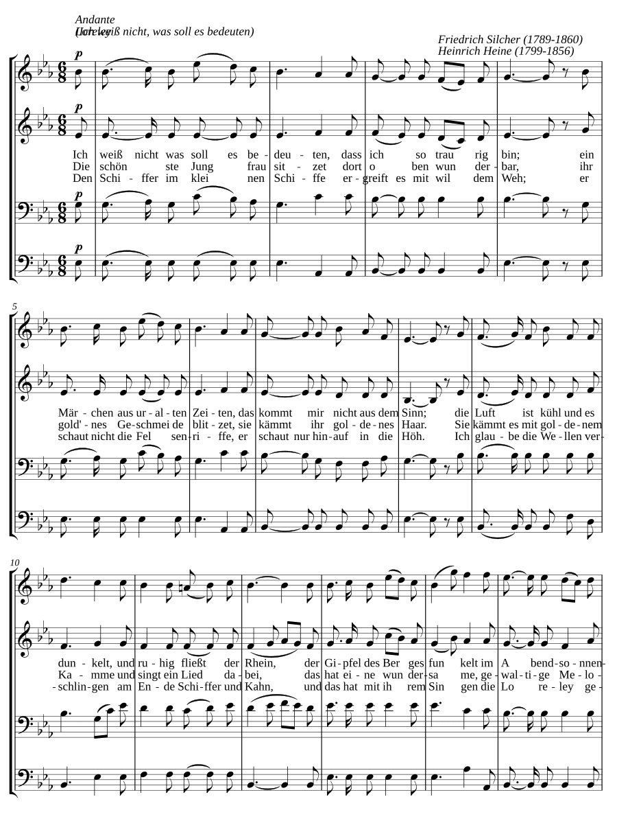 Лорелея (Die Loreley)