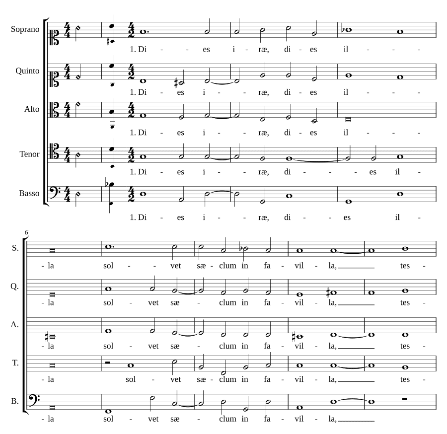 День гнева, тот день (Dies iræ, dies illa)