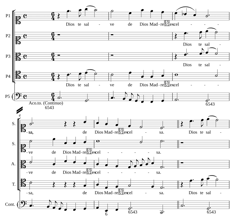 Радуйся, Мария (Dios te salve)