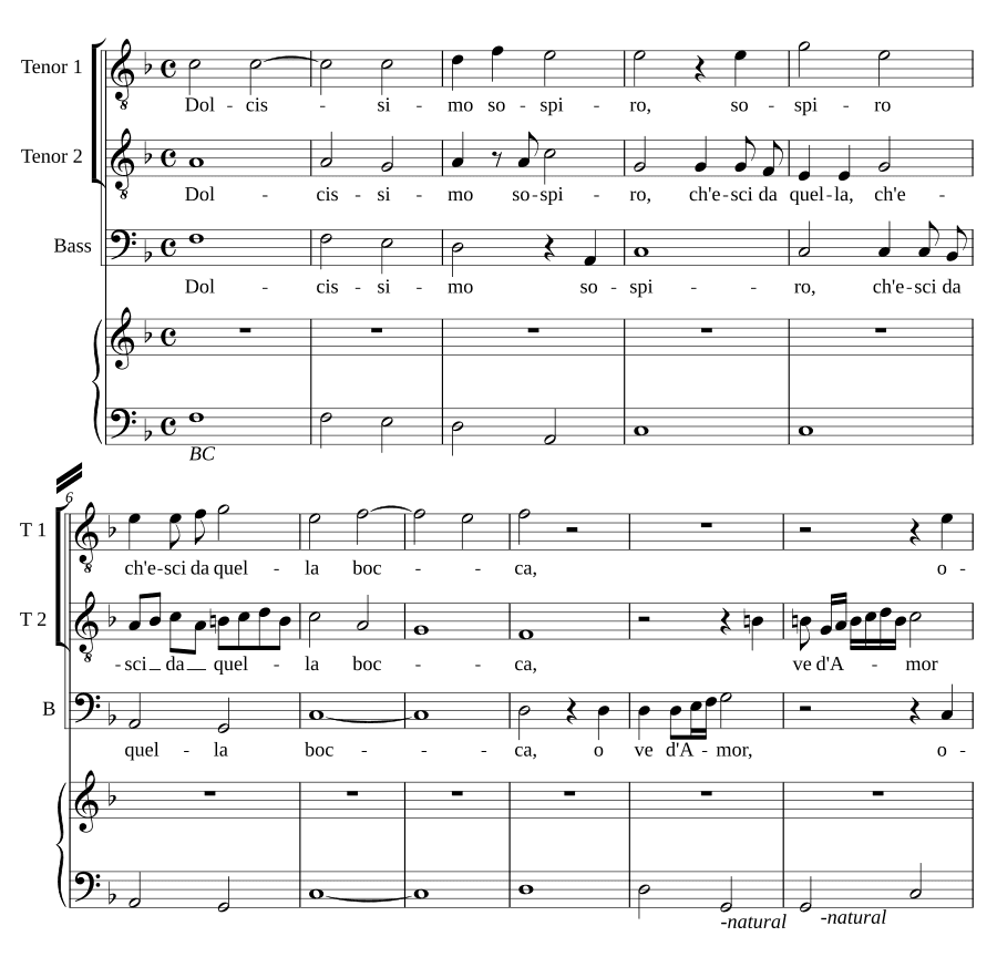 Нежный вздох (Dolcissimo sospiro)