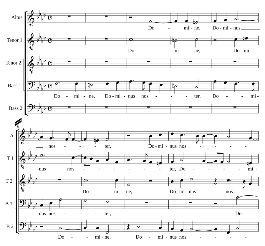 Господи, Господь наш (Domine, Dominus noster)