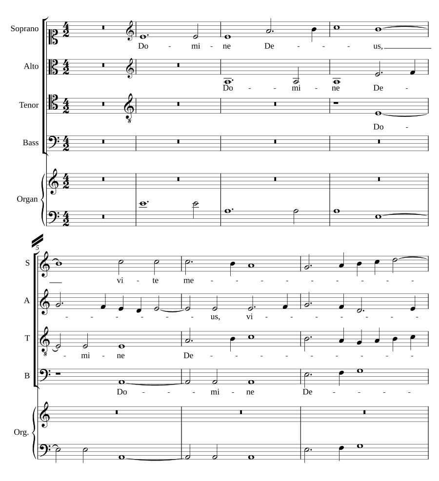 Господи Боже, жизнь моя (Domine Deus, vite meae)