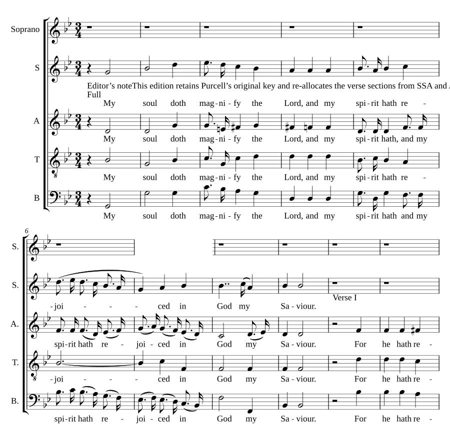 Magnificat и Ныне отпущаешь в соль миноре, Z 231 (Magnificat and Nunc dimittis in G minor, Z 231)