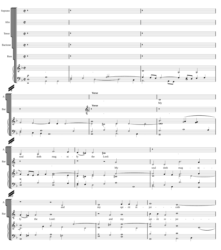Magnificat из Второй службы (Magnificat from the Second Service)