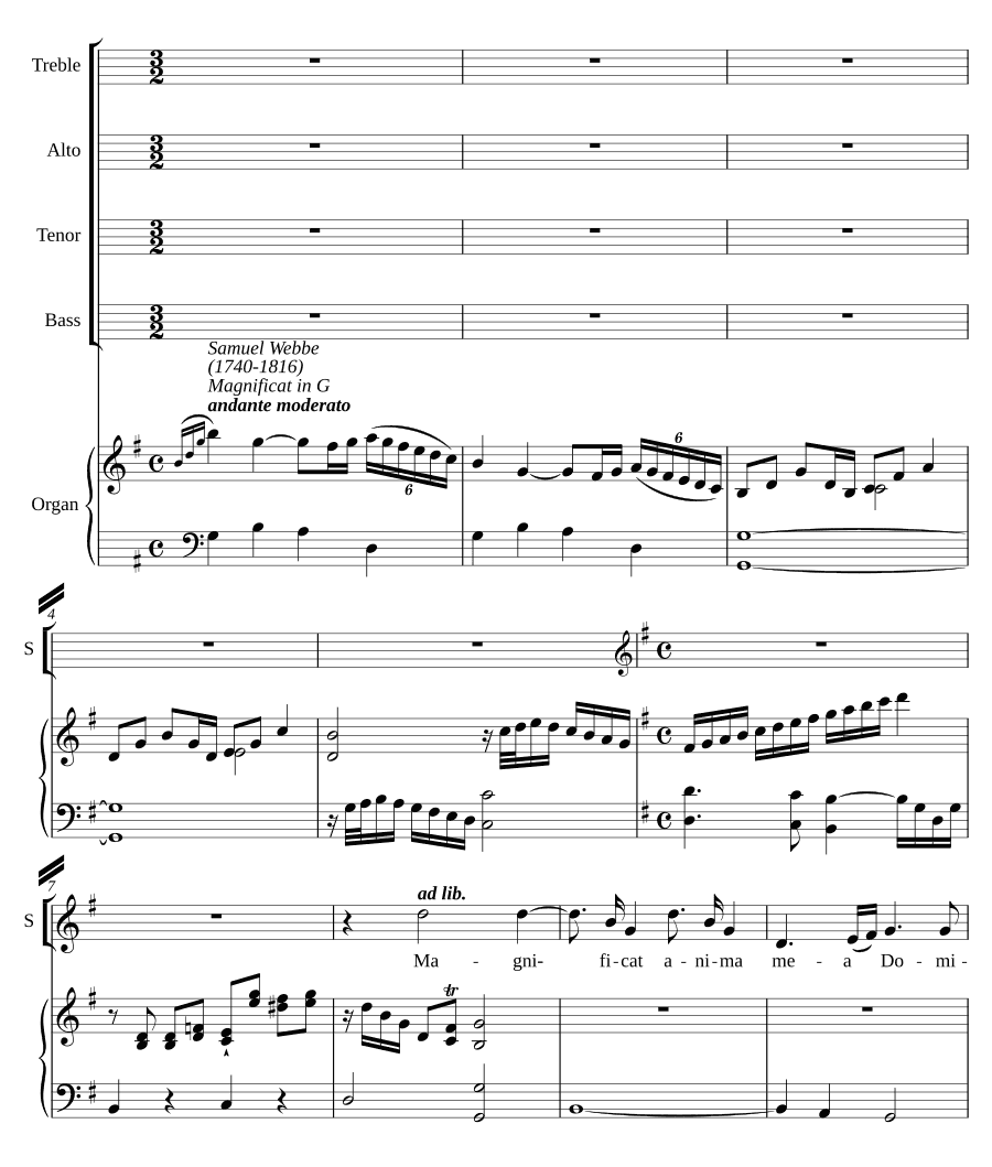 Magnificat in G
