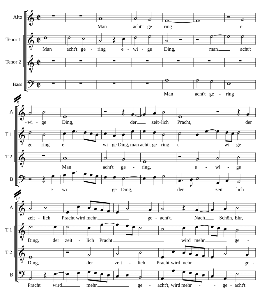 Человек считает незначительным (Man acht't gering)