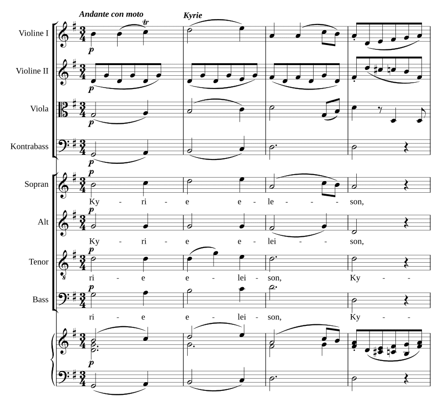 Месса № 2 соль мажор, D167 (Mass No. 2 in G major, D167)