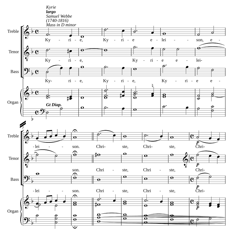 Месса ре минор (Mass in D minor)