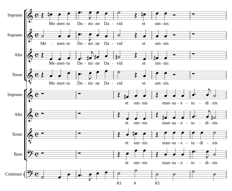 Помяни, Господи, Давида (Memento Domine David)