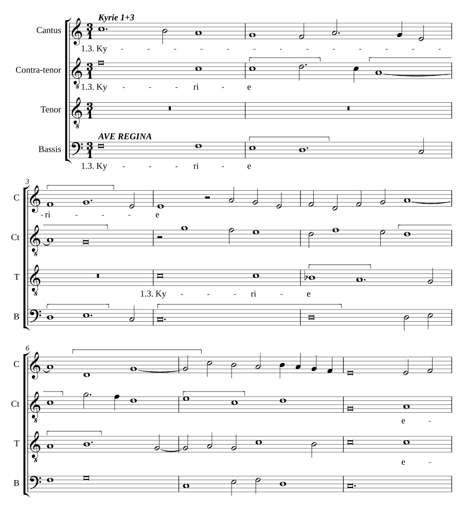 Месса «Радуйся, Царица Небесная» (Missa Ave Regina Coelorum)