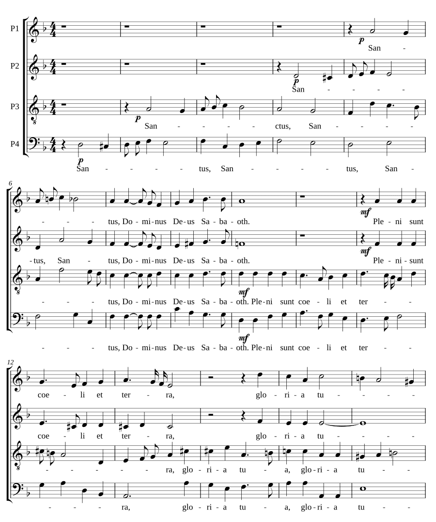 Короткая месса ре минор (Missa Brevis in D Minor)