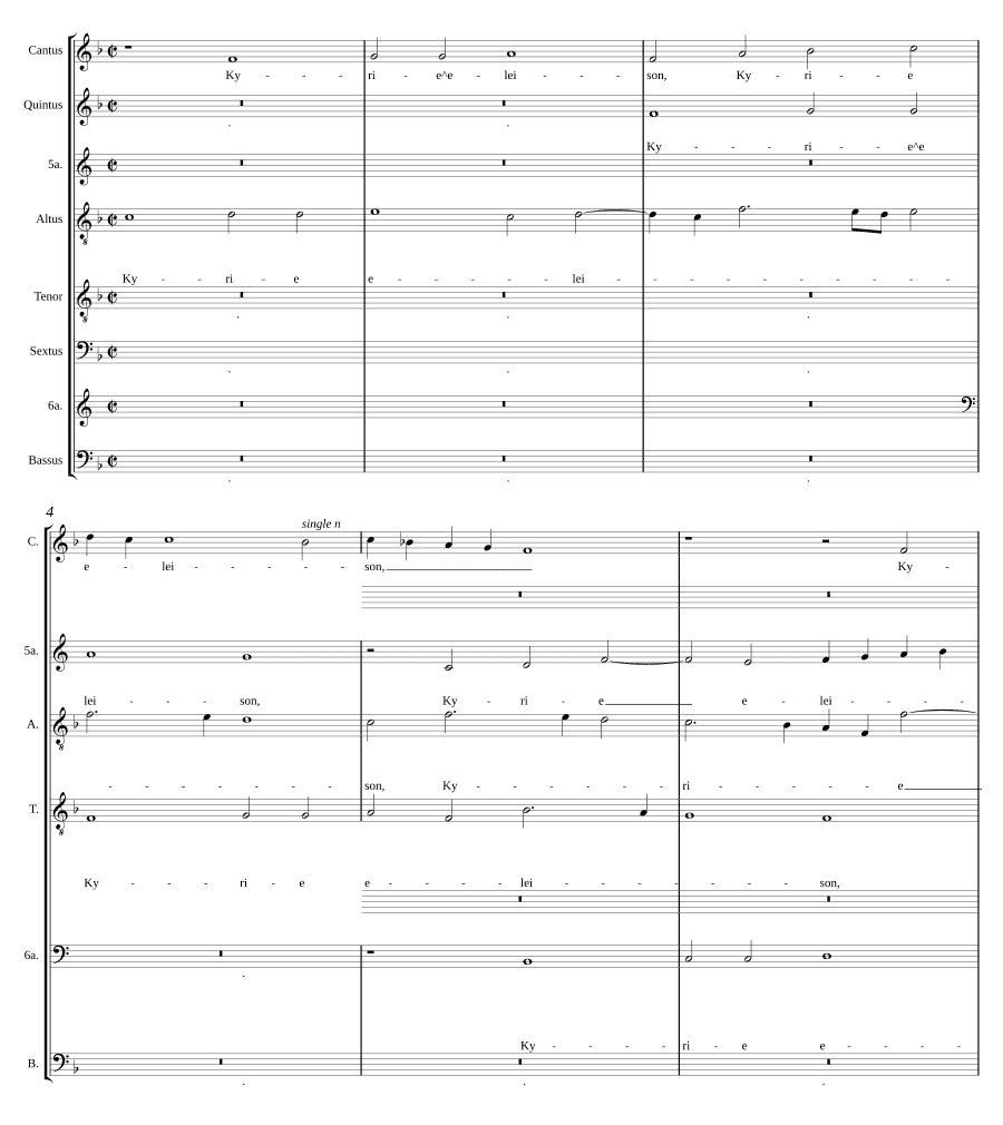 Месса Я цветок полевой (Missa Ego flos campi)