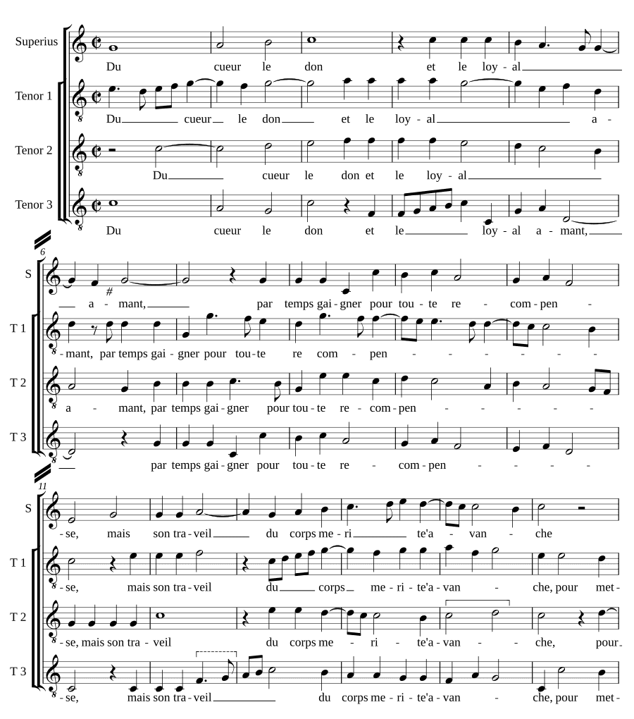 Дар от сердца (Du cueur le don)