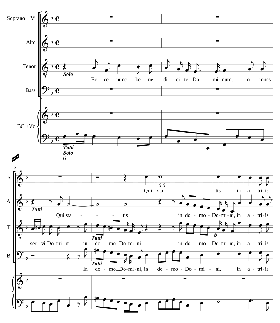 Се, ныне благословите (Ecce nunc benedicite)