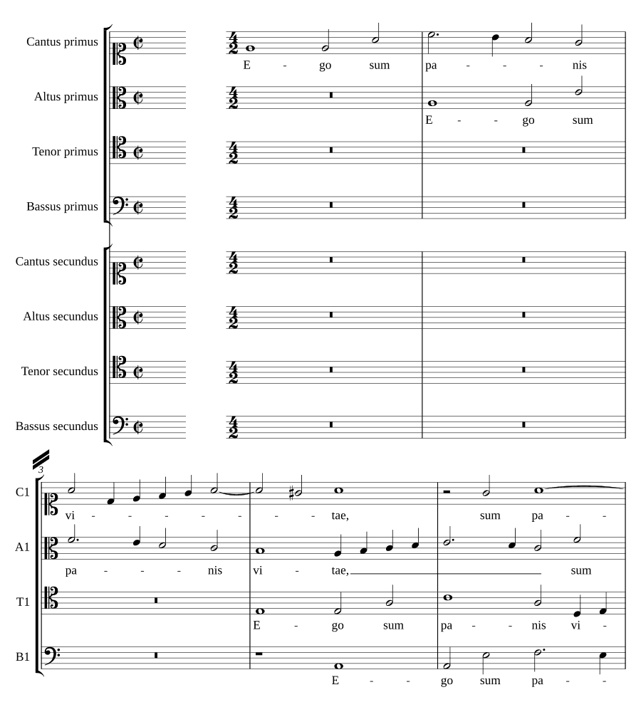 Я — хлеб жизни, a 8 (Ego sum panis vitae a 8)