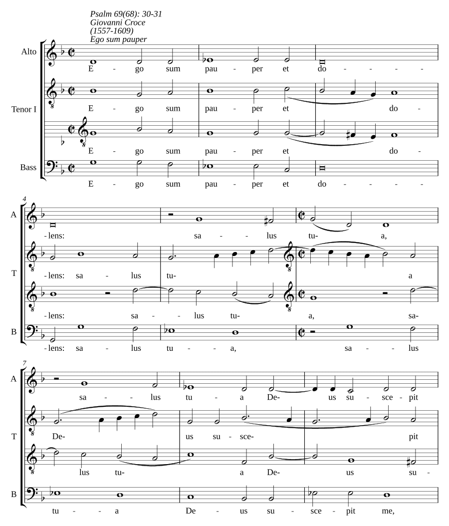 Я — бедняк (Ego sum pauper)