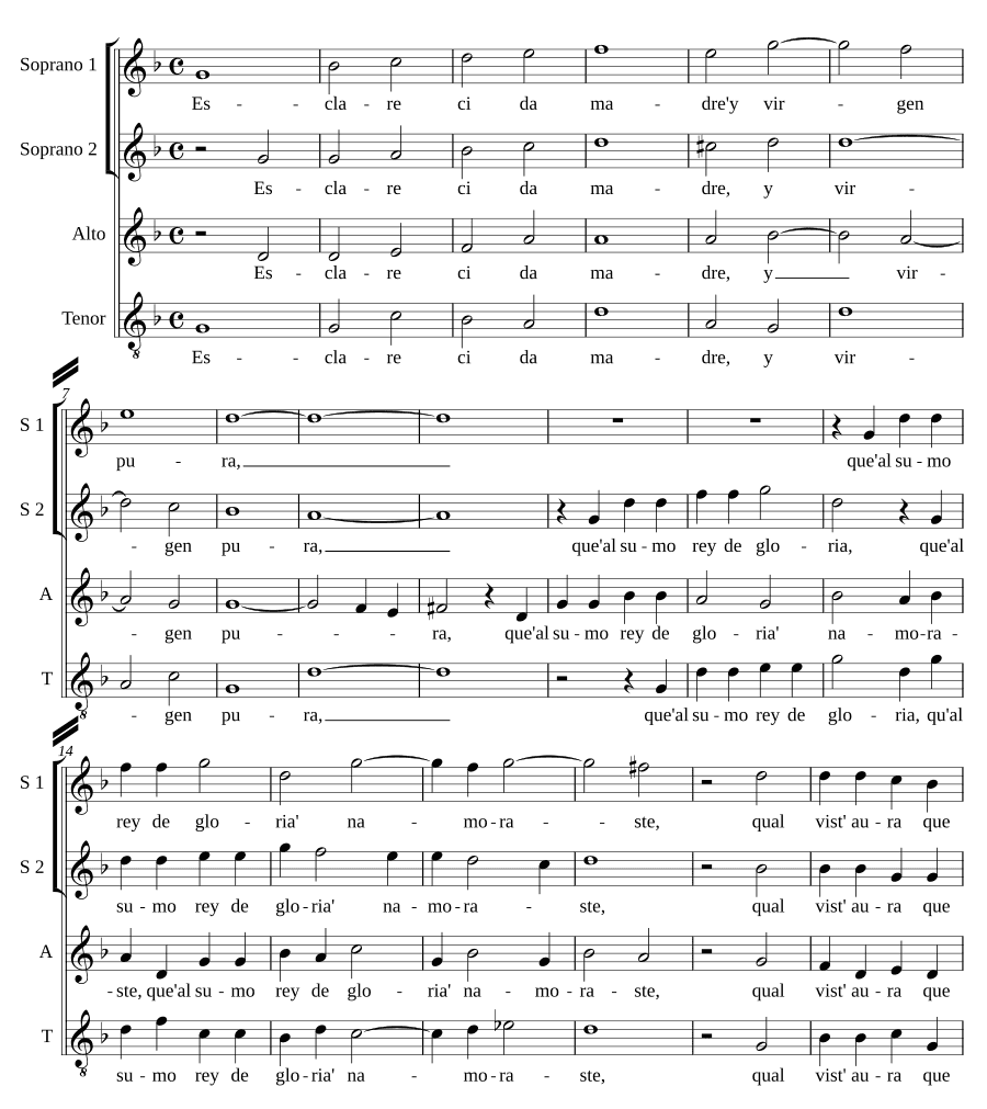 Просвещённая мать (Esclarecida madre)