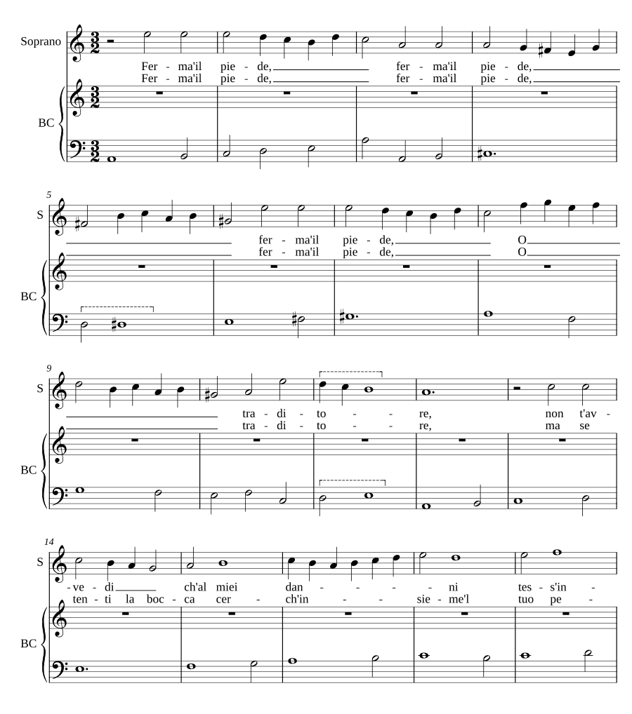 Ступай медленно (Ferma il piede)