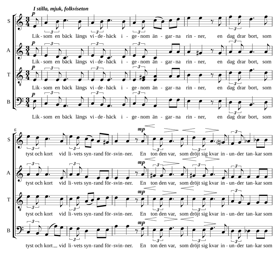 Старые ритмы, соч. 8 (Gamla Rytmer Op. 8)