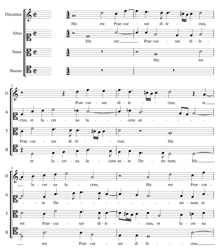 Это возлюбленный Предтеча (Hic est Praecursor dilectus)