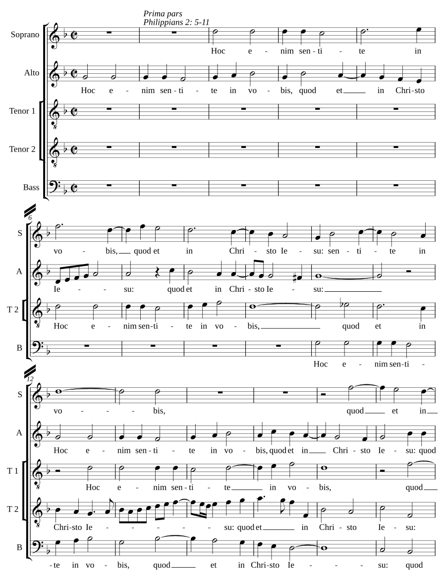 Это чувствуйте в себе (Hoc enim sentite in vobis)