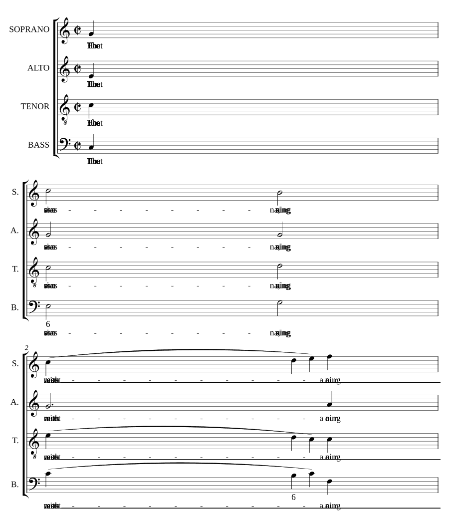 Осана с радостным звуком (Hosanna, with a cheerful sound)