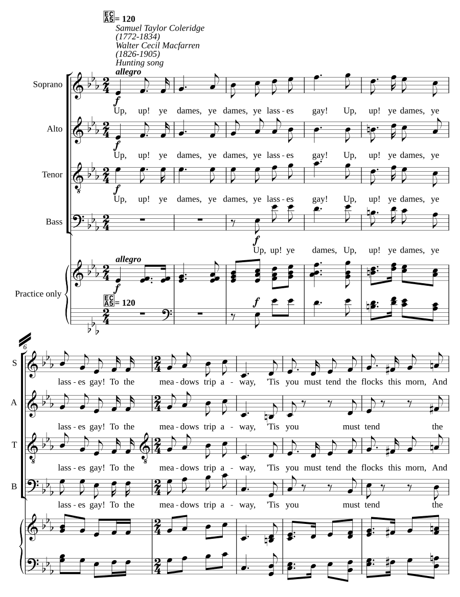 Охотничья песня (Hunting song)