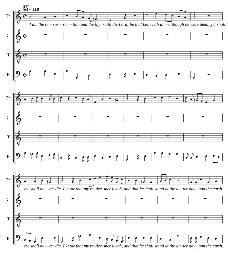 Я воскресение (I am the resurrection)