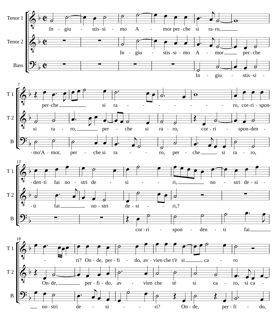 Несправедливая любовь (Ingiustissimo Amor)