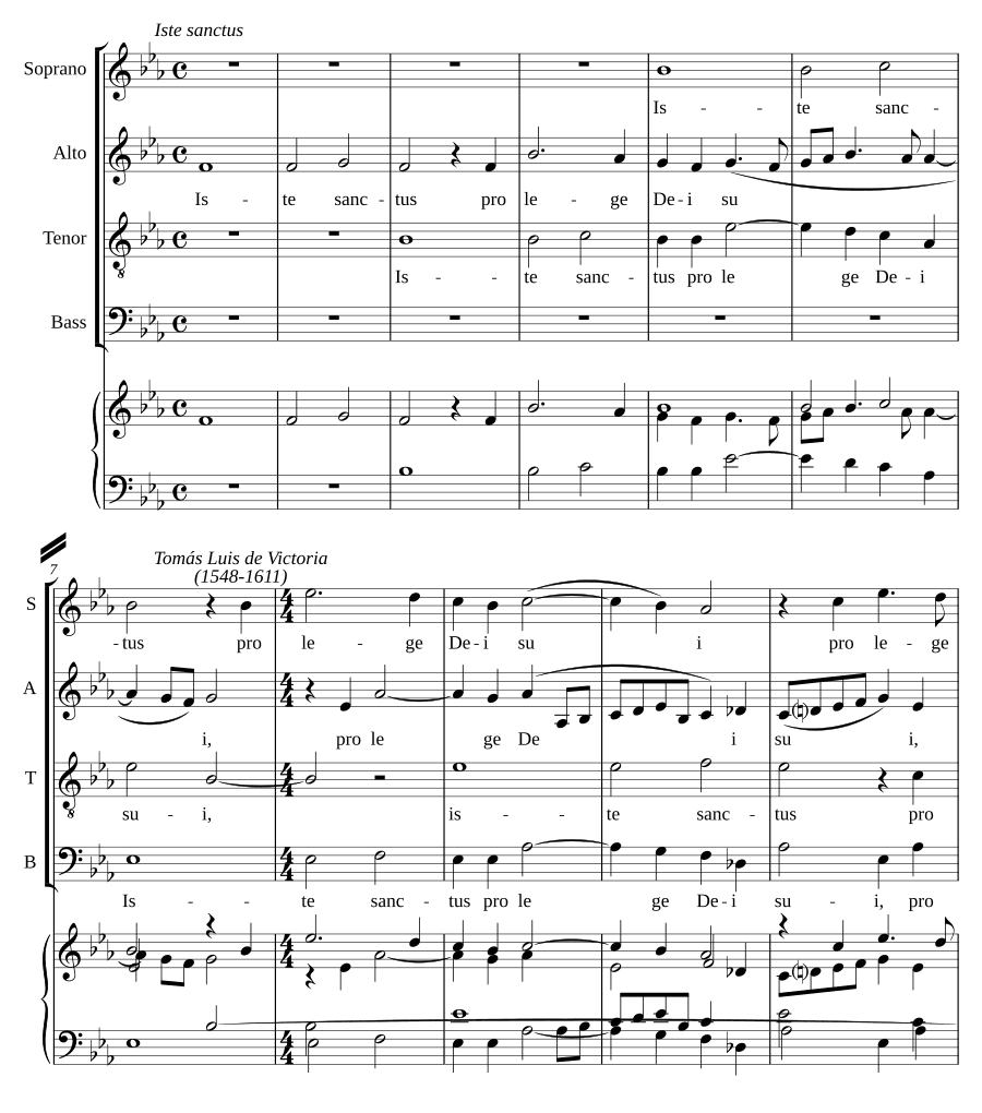 Этот святой (Iste sanctus)